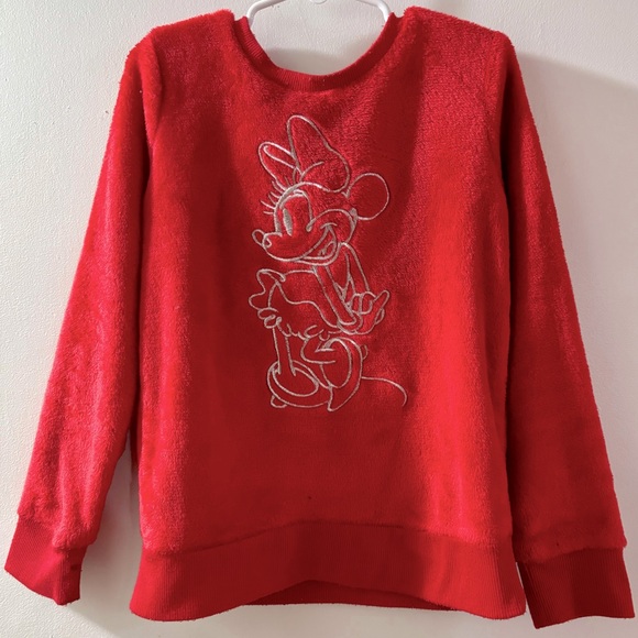 Minnie Mouse Plush Sweatshirt - Picture 1 of 4